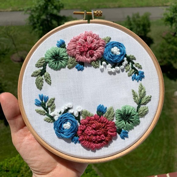 Handmade Other - Handmade Embroidery Wall Art Hanging